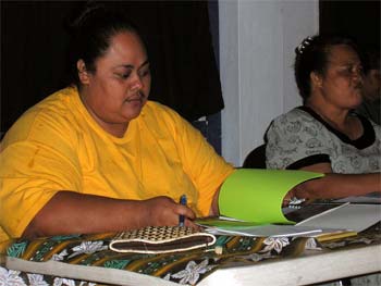 Edna Hala RN from American Samoa